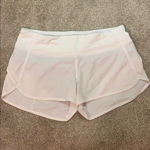 Lululemon speed shorts